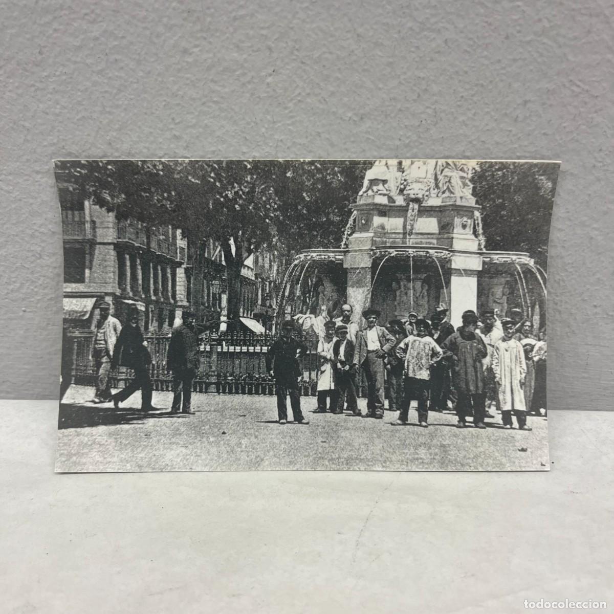 Fotograf&iacute;a antigua: ANTIGUA FOTOGRAFIA - PLA DE PALAU - PLAZA PALACIO - BARCELONA - 1900 - 140 X 90 MM / 5007