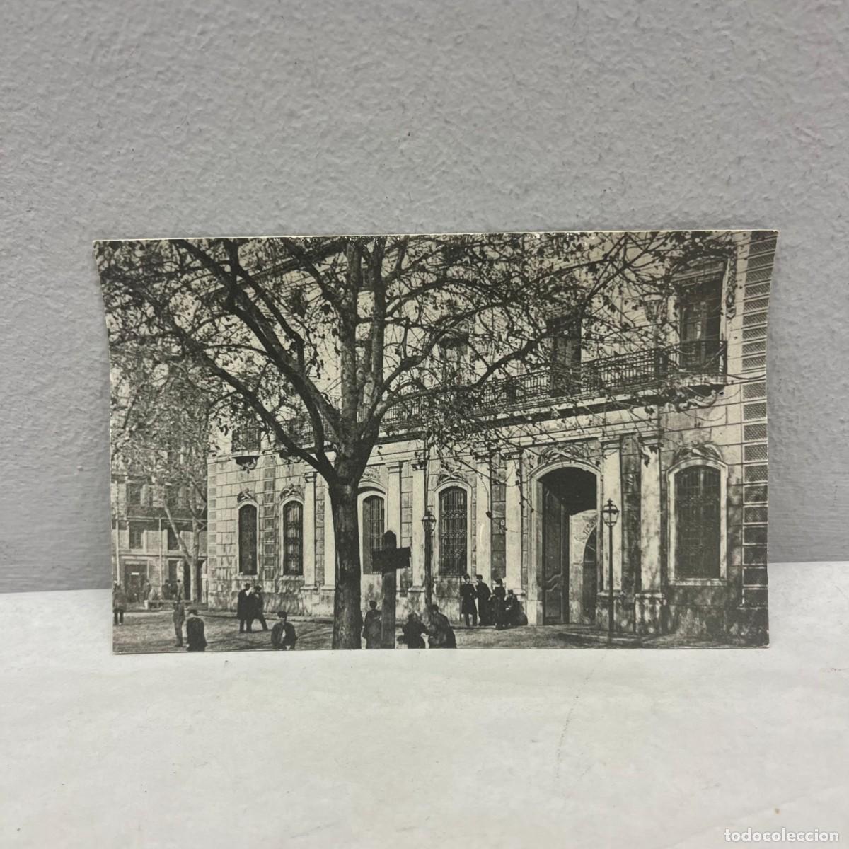 Fotograf&iacute;a antigua: ANTIGUA FOTOGRAFIA - L'ADUANA (GOBERN CIVIL) - PALACIO LONJA DE MAR - S. XIX - 140 X 90 MM / 5019