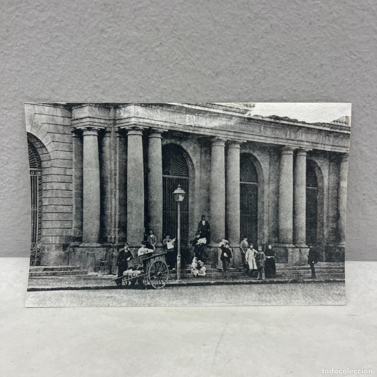 Fotograf&iacute;a antigua: ANTIGUA FOTOGRAFIA - BOLSA - CASA DE LA LLOTJA DE MAR - BARCELONA - 1900 - 140 X 90 MM / 5029