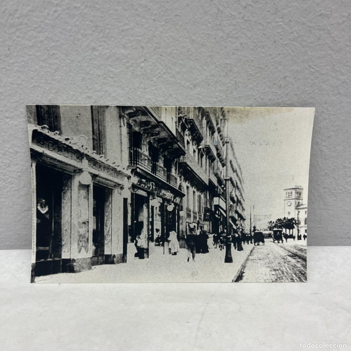 Fotograf&iacute;a antigua: ANTIGUA FOTOGRAFIA - CARRER PELAI - BARCELONA - 1908 - 140 X 90 MM / 5039