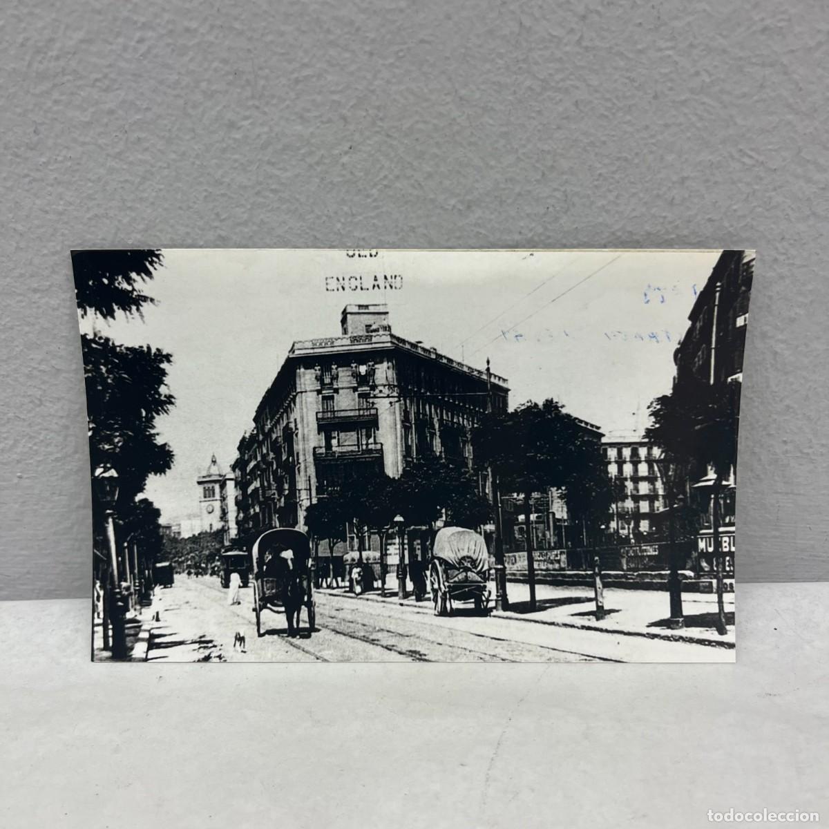 Fotograf&iacute;a antigua: ANTIGUA FOTOGRAFIA - CALLE PELAI - BARCELONA - 1&ordf; DECADA S. XX - 140 X 90 MM / 5040
