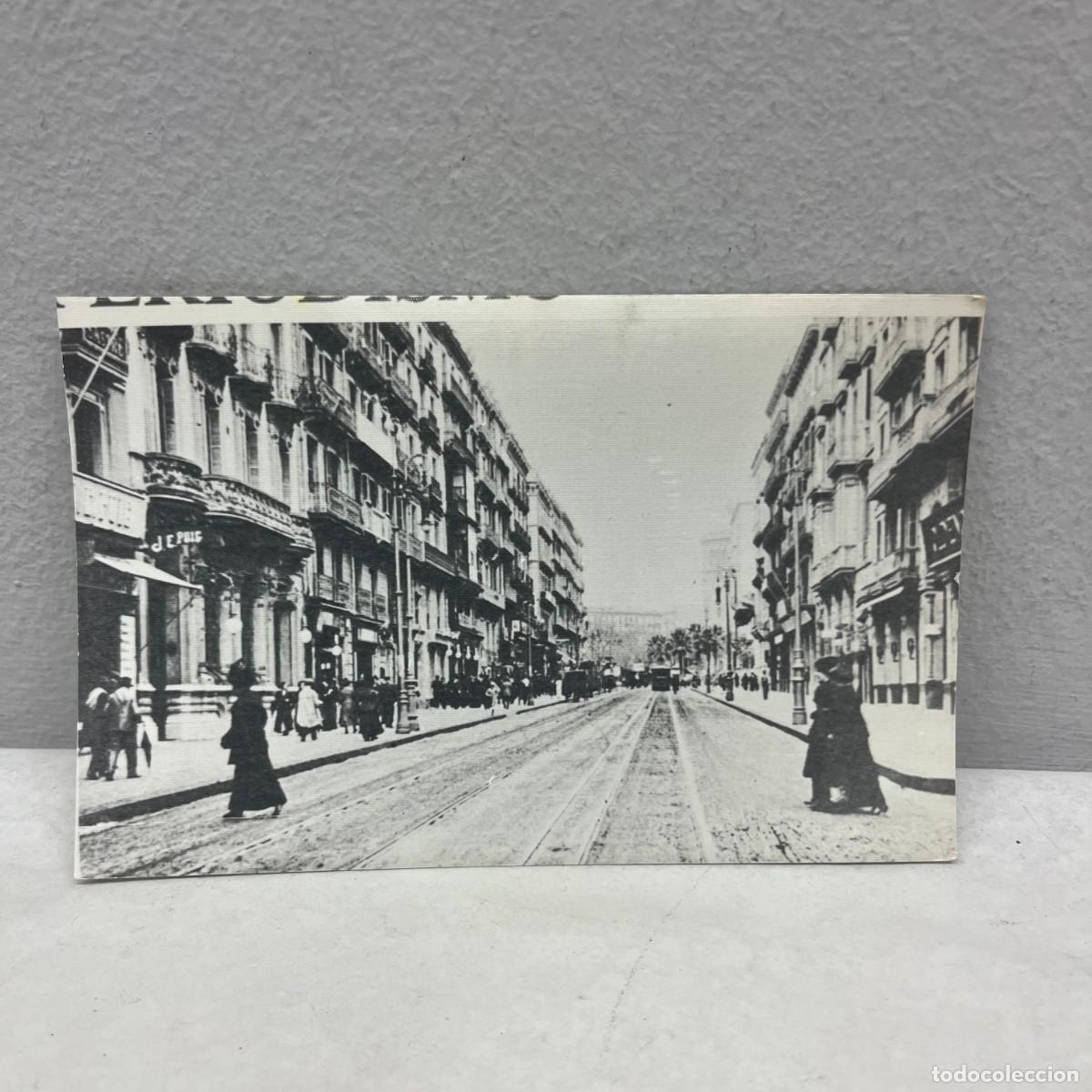 Fotograf&iacute;a antigua: ANTIGUA FOTOGRAFIA - CARRER PELAI - EDIFICIO LA VANGUARDIA - BARCELONA - 140 X 90 MM / 5043