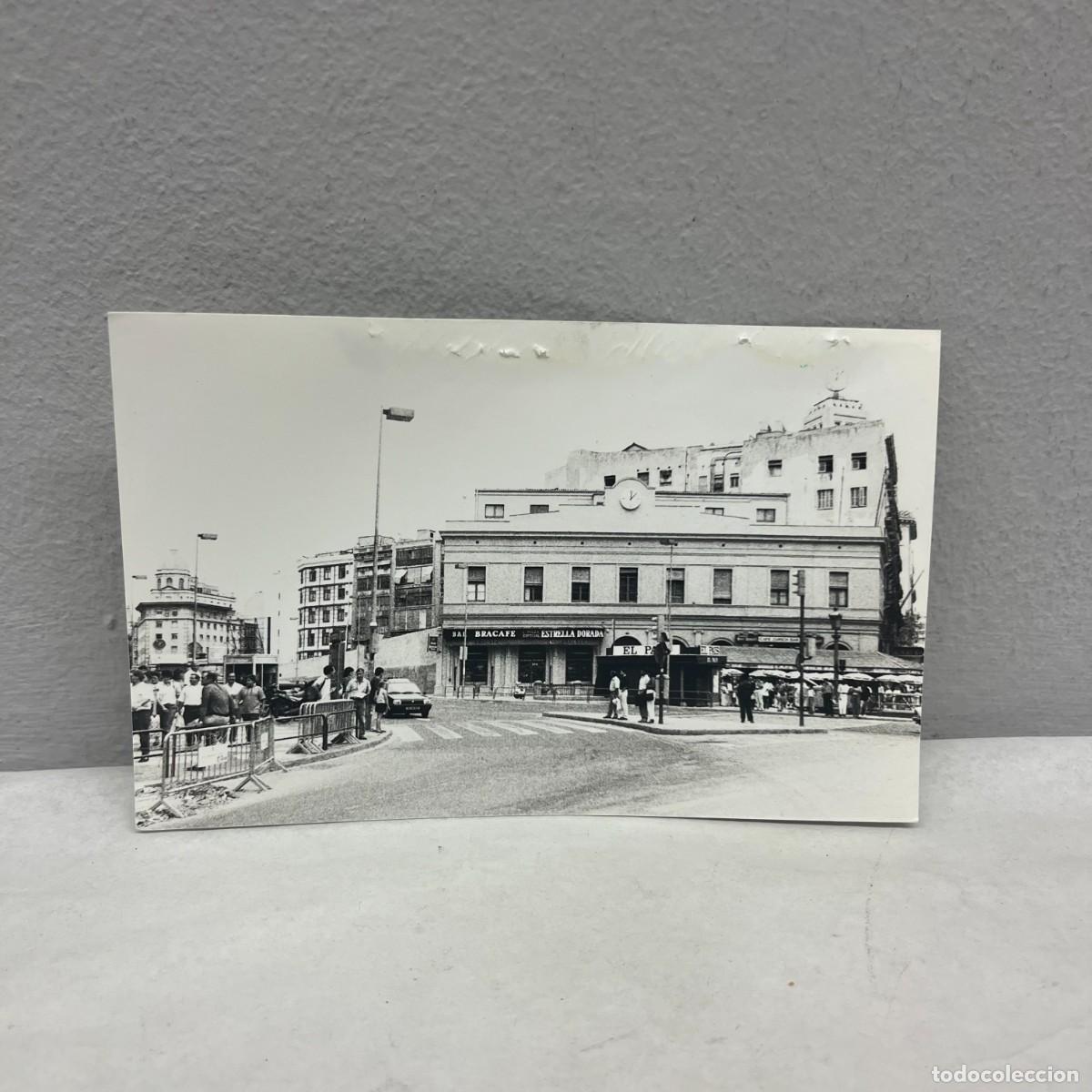Fotografia antiga: ANTIGUA FOTOGRAFIA - PANORAMICA CALLE PELAI - BARCELONA - 1991 - 140 X 90 MM / 5062