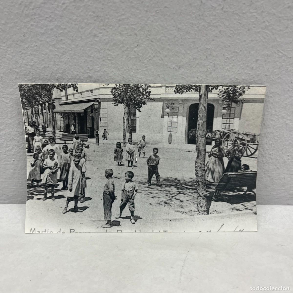 Fotograf&iacute;a antigua: ANTIGUA FOTOGRAFIA - POBLE NOU - RAMBLA DEL TRIUNFO - BARCELONA - 1905 - 140 X 90 MM / 5072