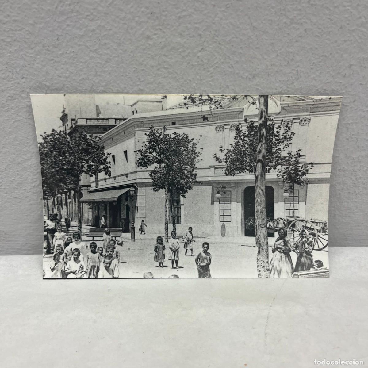 Fotograf&iacute;a antigua: ANTIGUA FOTOGRAFIA - POBLE NOU - RAMBLA DEL TRIUNFO - BARCELONA - 1905 - 140 X 90 MM / 5073