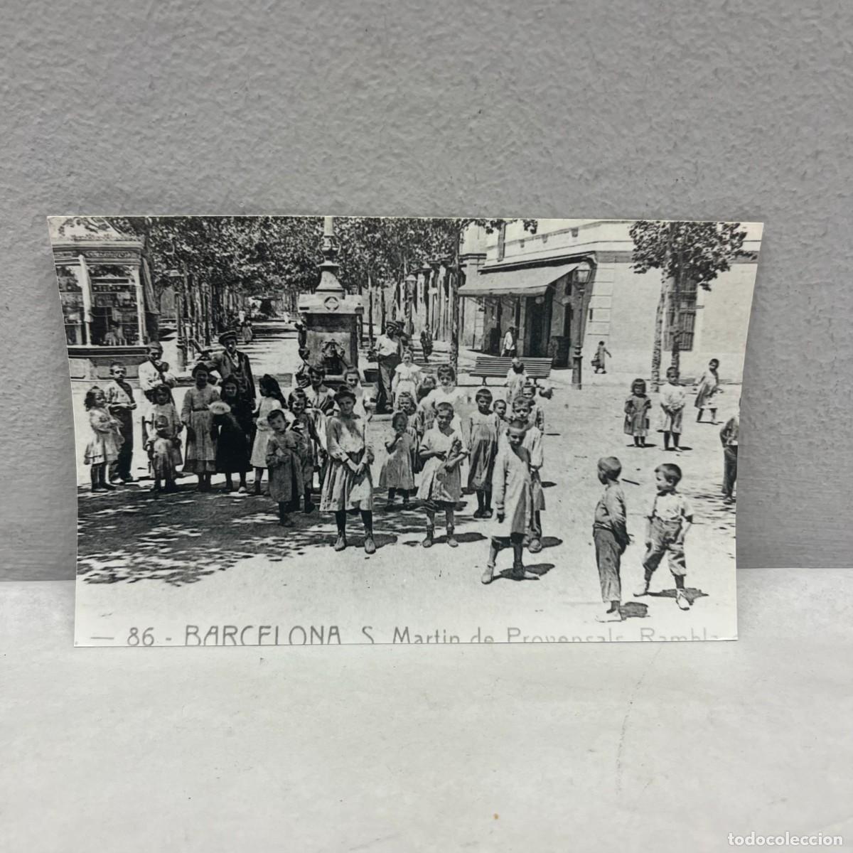 Fotograf&iacute;a antigua: ANTIGUA FOTOGRAFIA - POBLE NOU - RAMBLA DEL TRIUNFO - BARCELONA - 1905 - 140 X 90 MM / 5074