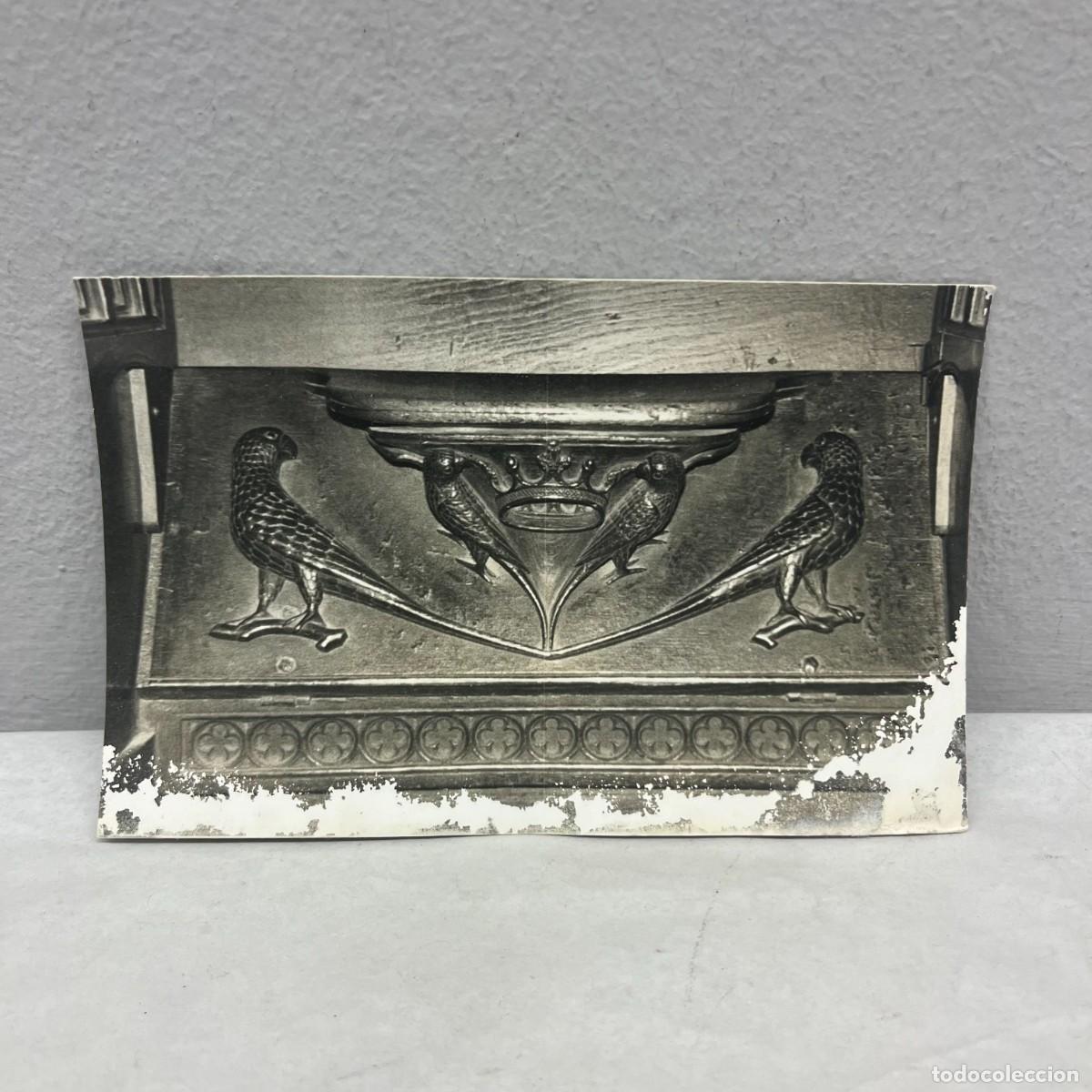 Fotograf&iacute;a antigua: ANTIGUA FOTOGRAFIA -L'&Agrave;GUILA REAL - SEU DE BARCELONA - 1988 - RELIEVE - 140 X 90 MM / 5076