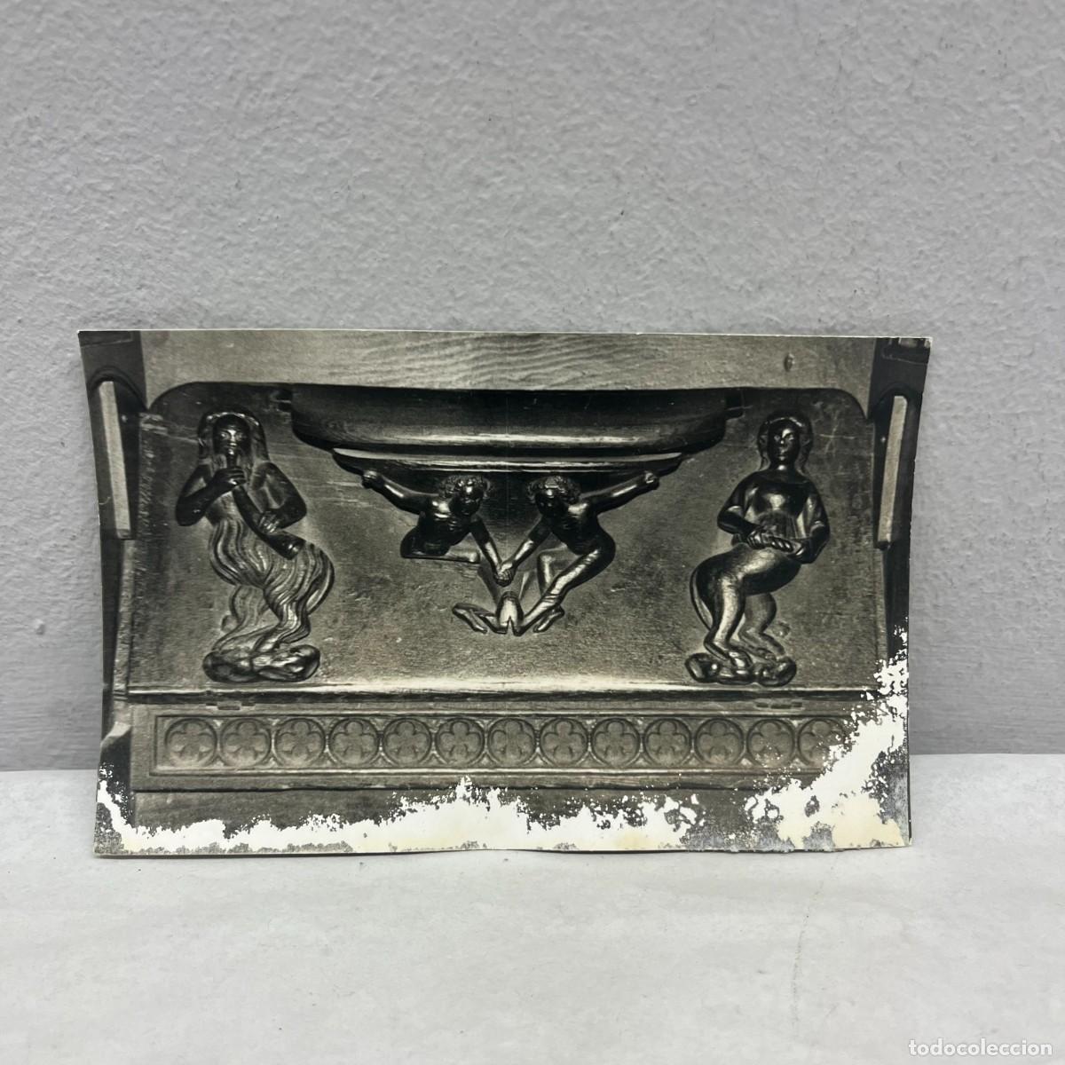 Fotograf&iacute;a antigua: ANTIGUA FOTOGRAFIA - ESCENA DE LLUITA - SEU DE BARCELONA - 1988 - RELIEVE - 140 X 90 MM / 5081
