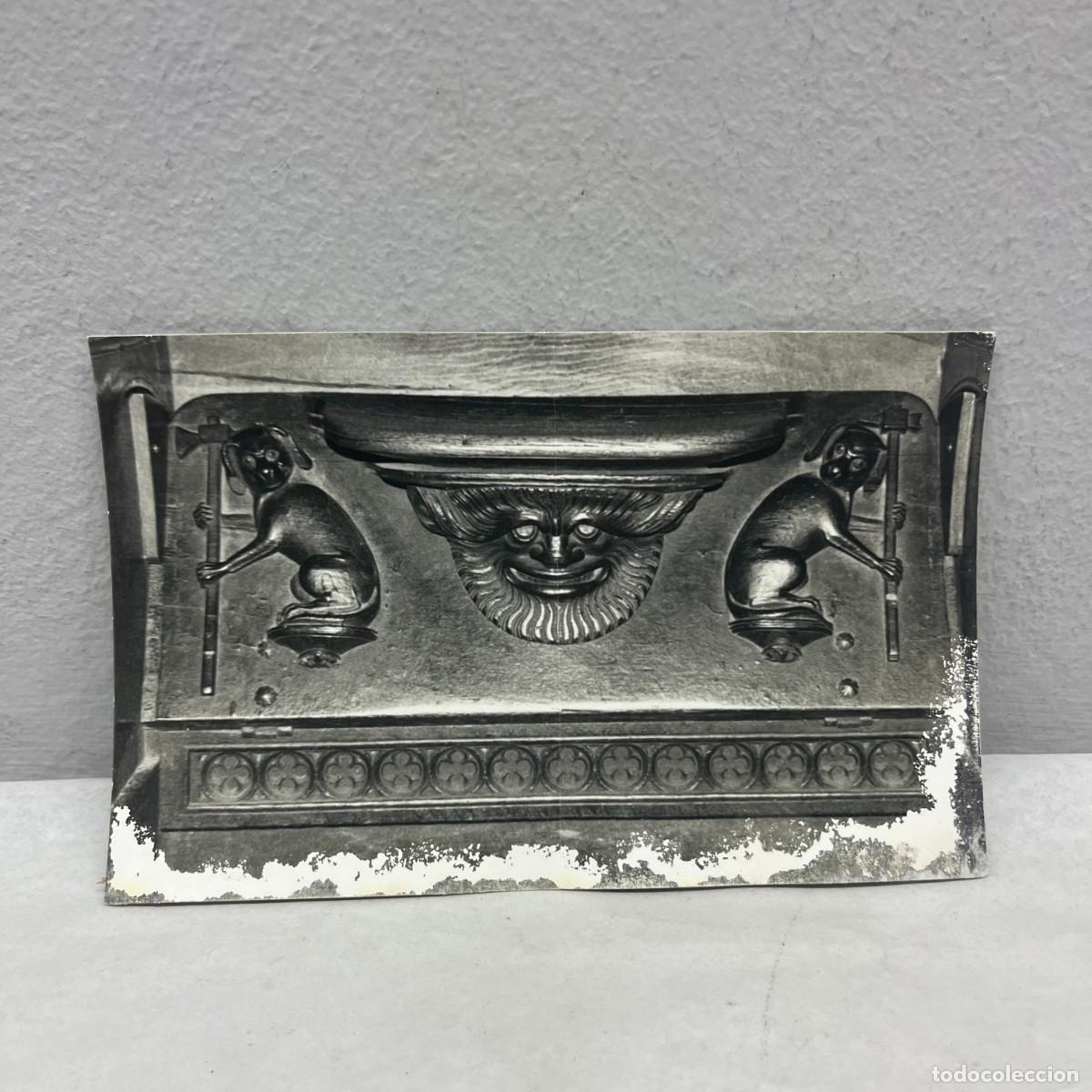 Fotograf&iacute;a antigua: ANTIGUA FOTOGRAFIA - GOSSOS AFRONTATS - SEU DE BARCELONA - 1988 - RELIEVE - 140 X 90 MM / 5091