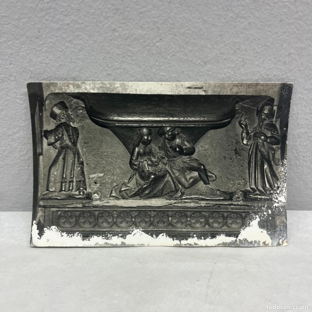 Fotograf&iacute;a antigua: ANTIGUA FOTOGRAFIA - ESCENA AMOROSA - SEU BARCELONA - 1988 - RELIEVE - 140 X 90 MM / 5098