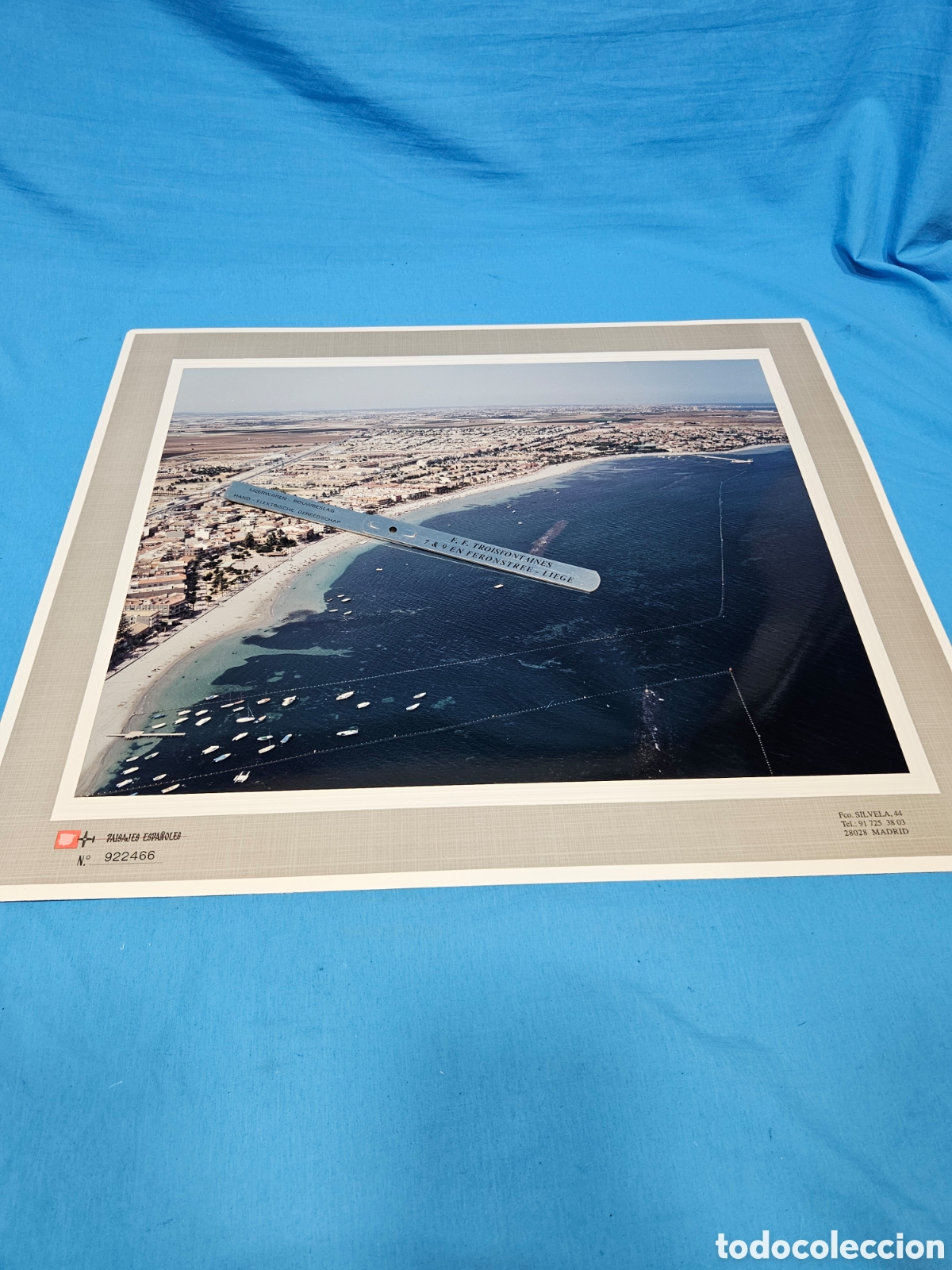 Fotograf&iacute;a antigua: FOTOGRAFIA AEREA PAISAJES ESPA&Ntilde;OLES 922466 . LOS ALCAZARES . MURCIA
