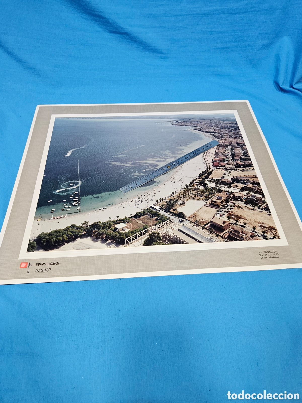 Fotograf&iacute;a antigua: FOTOGRAFIA AEREA PAISAJES ESPA&Ntilde;OLES 922467 . LOS ALCAZARES . MURCIA