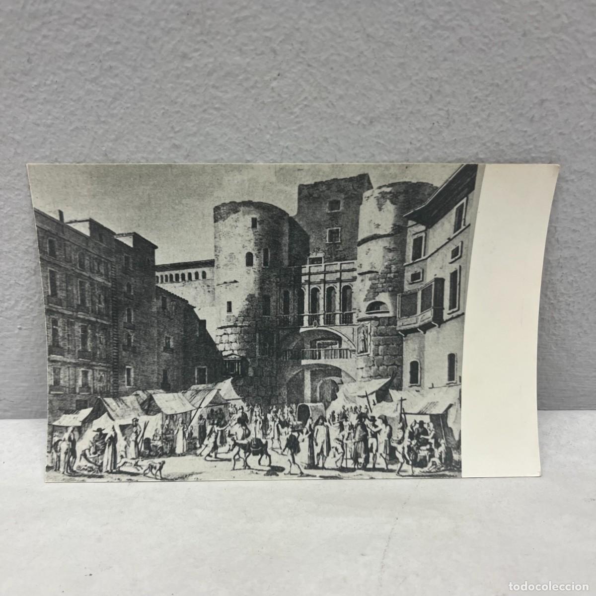 Fotograf&iacute;a antigua: ANTIGUA FOTOGRAFIA - GRABAT PLA&Ccedil;A NOVA - BARCELONA - S. XIX - 140 X 90 MM / 5116