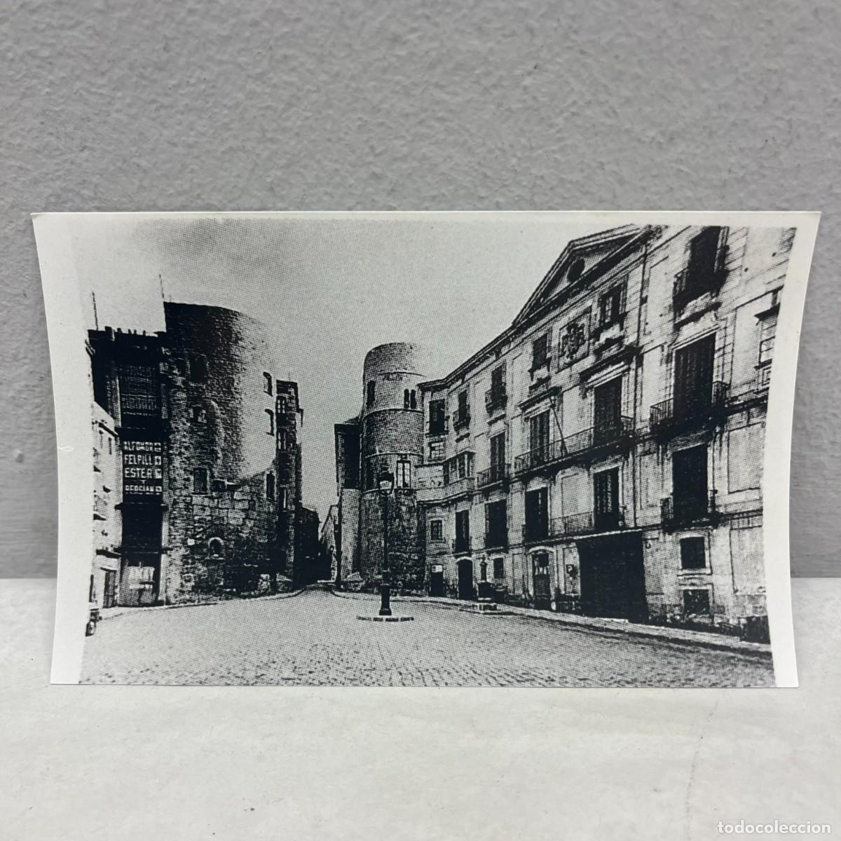 Fotograf&iacute;a antigua: ANTIGUA FOTOGRAFIA - GRABAT PLA&Ccedil;A NOVA - BARCELONA - 140 X 90 MM / 5117