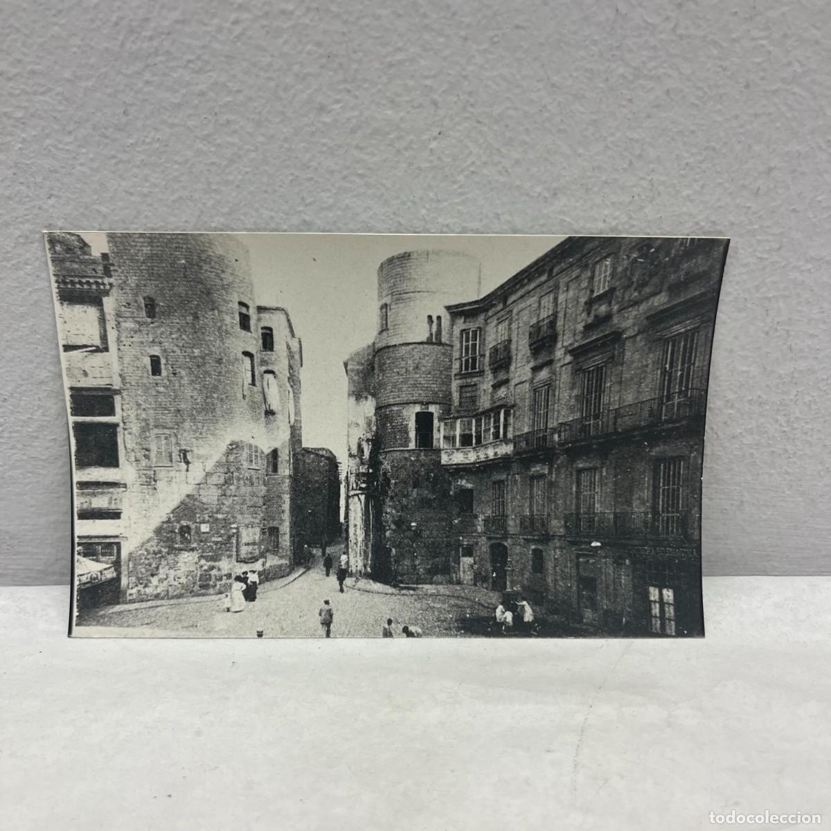 Fotograf&iacute;a antigua: ANTIGUA FOTOGRAFIA - PANORAMICA PLA&Ccedil;A NOVA - BARCELONA - 1912 - 140 X 90 MM / 5121