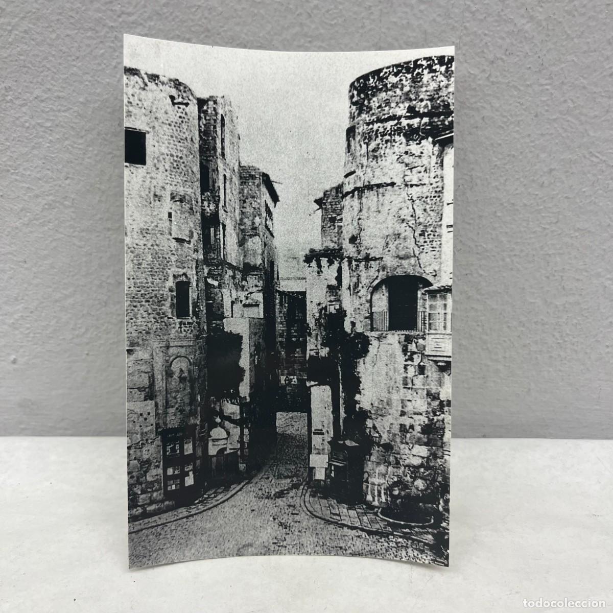 Fotograf&iacute;a antigua: ANTIGUA FOTOGRAFIA - PLA&Ccedil;A NOVA - BARCELONA - 1900 - 140 X 90 MM / 5125