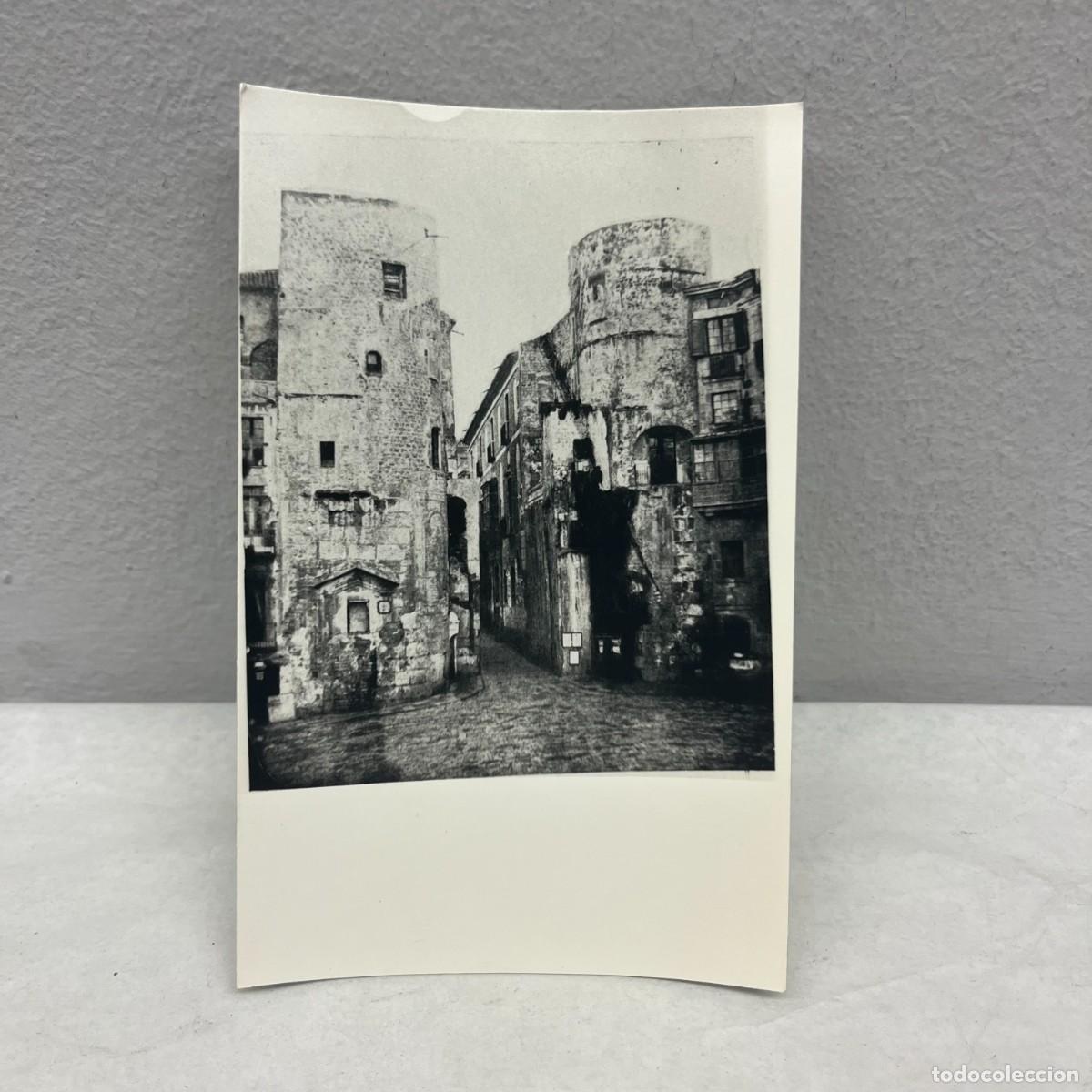 Fotograf&iacute;a antigua: ANTIGUA FOTOGRAFIA - PLA&Ccedil;A NOVA - CAPELLA DE SANT ROC - BARCELONA - S. XIX - 140 X 90 MM / 5126