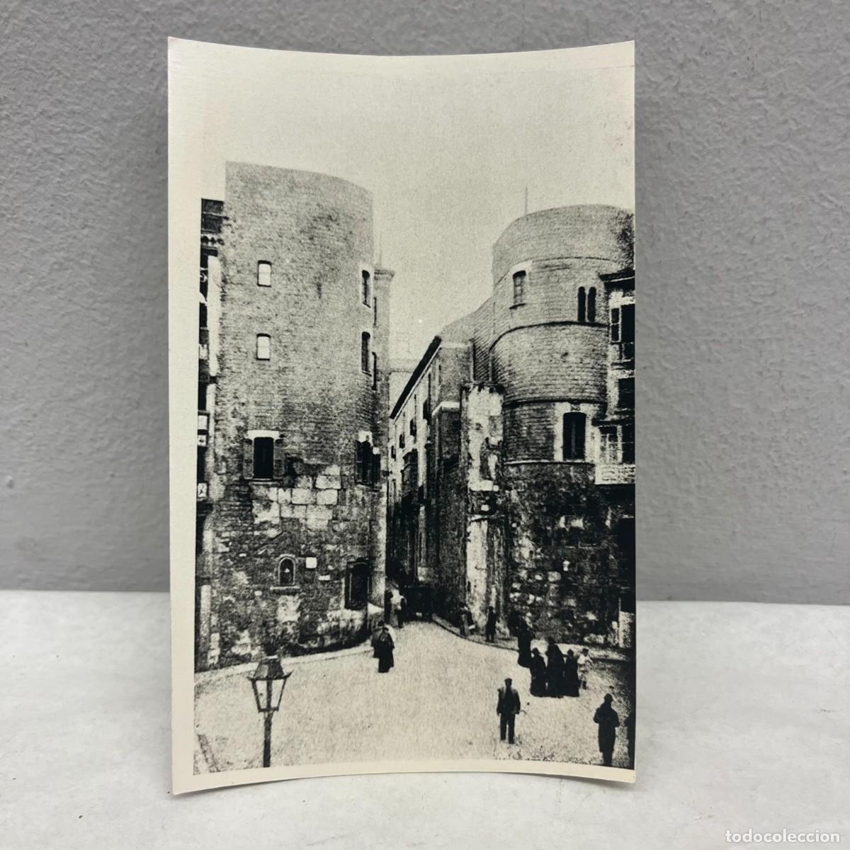 Fotograf&iacute;a antigua: ANTIGUA FOTOGRAFIA - PLA&Ccedil;A NOVA - BARCELONA - S. XIX - 140 X 90 MM / 5127
