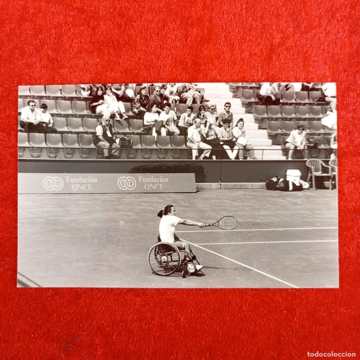 Alte Fotografie: ANTIGUA FOTOGRAFIA - JUEGOS PARALIMPICOS - TENIS - BARCELONA - 1992 - 140 X 90 MM / 5150