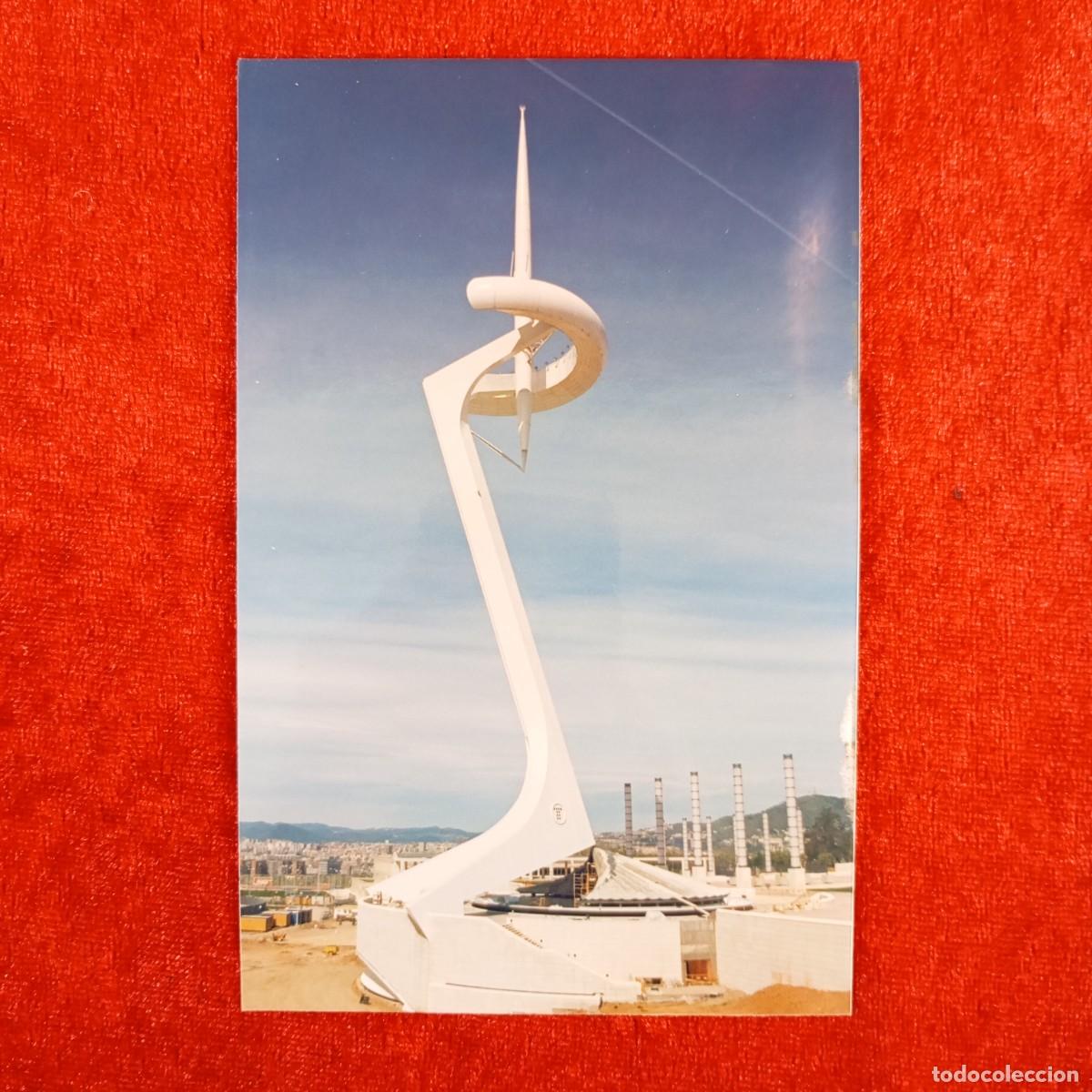Fotograf&iacute;a antigua: ANTIGUA FOTOGRAFIA - MONTJUIC - TORRE CALATRAVA - BARCELONA - 1992 - 140 X 90 MM / 5159
