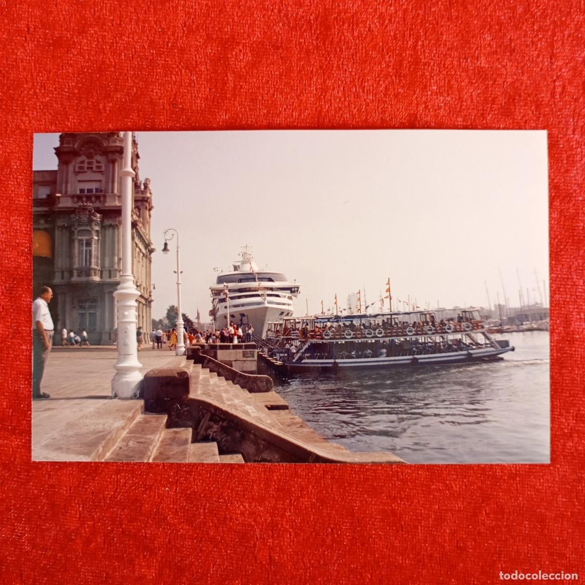Fotograf&iacute;a antigua: ANTIGUA FOTOGRAFIA - BARCO-HOTEL JUEGOS OLIMPICOS - BARCELONA - 1992 - 140 X 90 MM / 5169