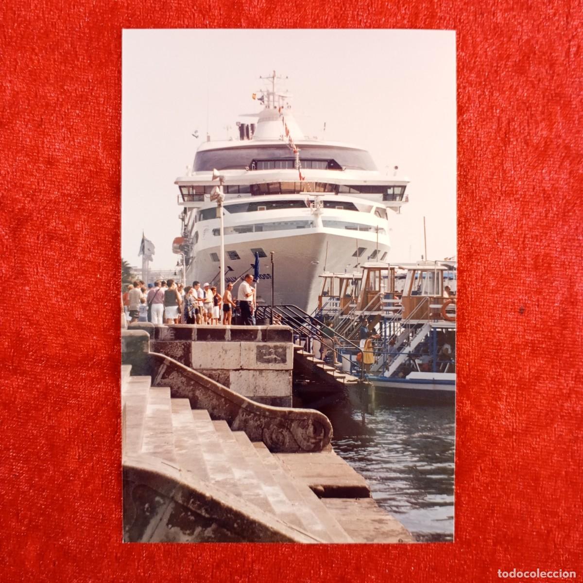 Fotograf&iacute;a antigua: ANTIGUA FOTOGRAFIA - BARCO-HOTEL JUEGOS OLIMPICOS - BARCELONA - 1992 - 140 X 90 MM / 5170