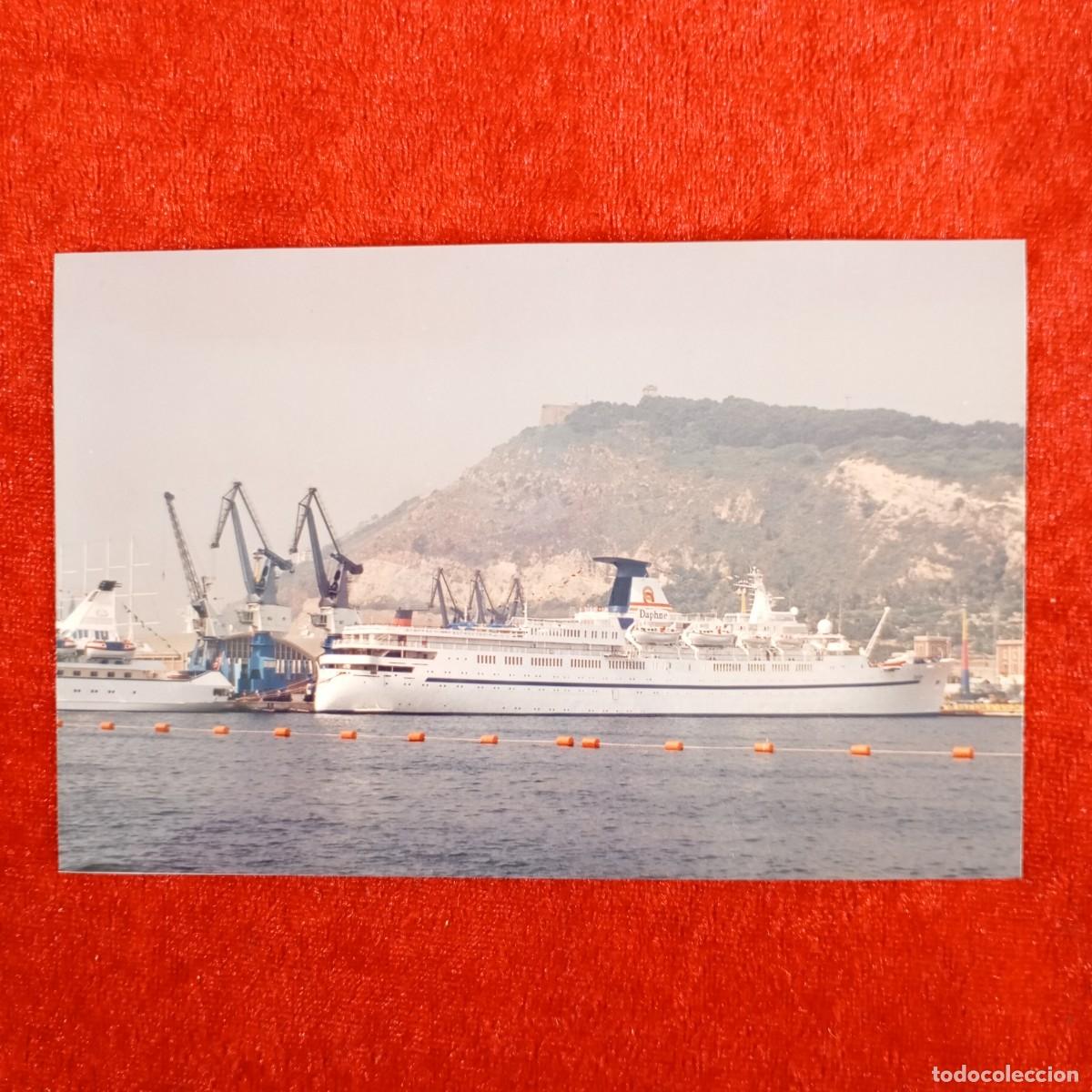 Fotograf&iacute;a antigua: ANTIGUA FOTOGRAFIA - BARCO-HOTEL JUEGOS OLIMPICOS - BARCELONA - 1992 - 140 X 90 MM / 5175