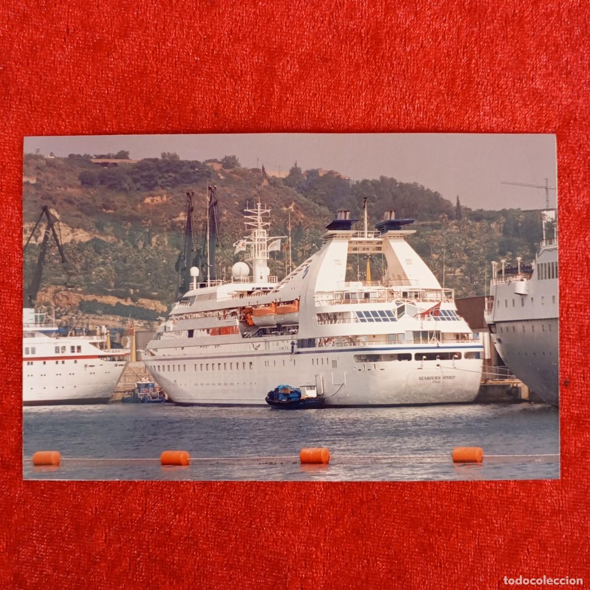 Fotograf&iacute;a antigua: ANTIGUA FOTOGRAFIA - BARCO-HOTEL JUEGOS OLIMPICOS - BARCELONA - 1992 - 140 X 90 MM / 5178