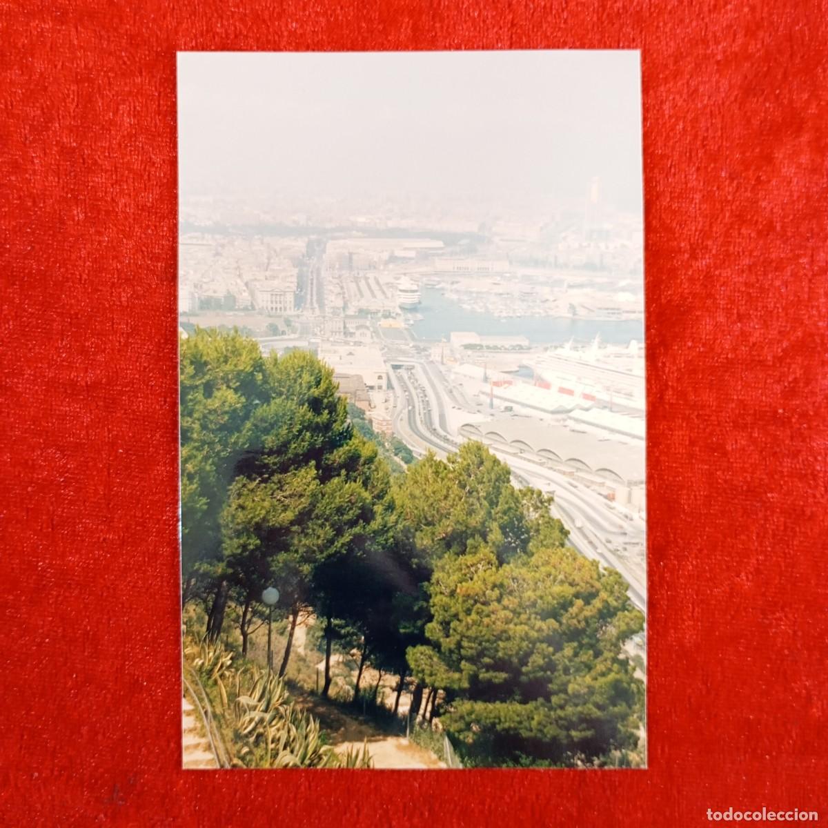Fotograf&iacute;a antigua: ANTIGUA FOTOGRAFIA - VISTA PANORAMICA DEL PUERTO - BARCELONA - 1992 - 140 X 90 MM / 5183