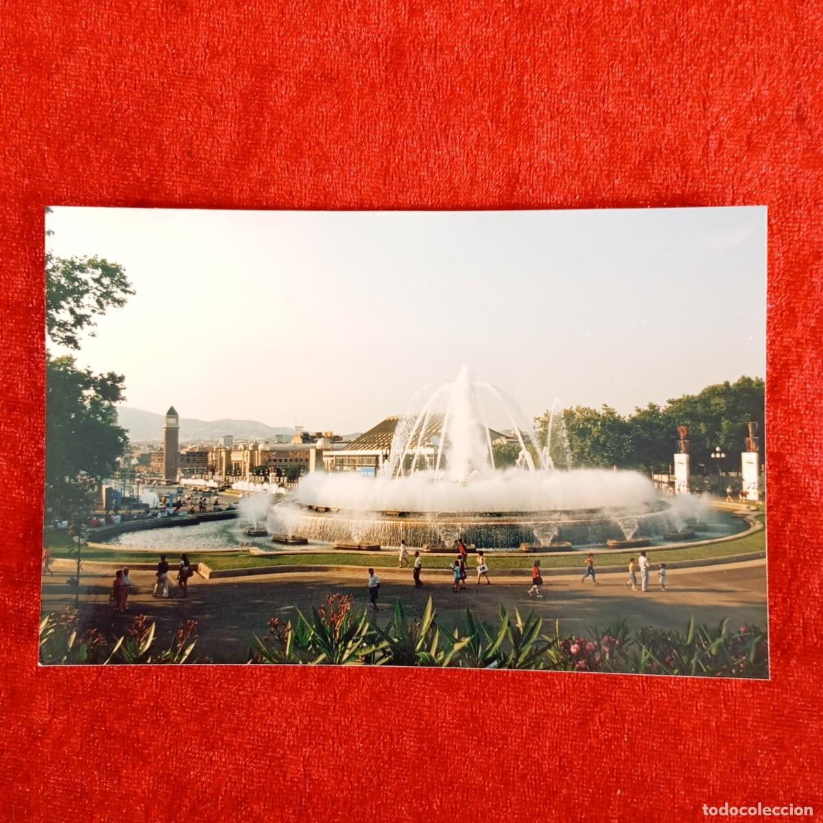 Fotograf&iacute;a antigua: ANTIGUA FOTOGRAFIA - FUENTES MONTJUIC - JUEGOS OL&Iacute;MPICOS - BARCELONA - 1992 - 140 X 90 MM / 5187