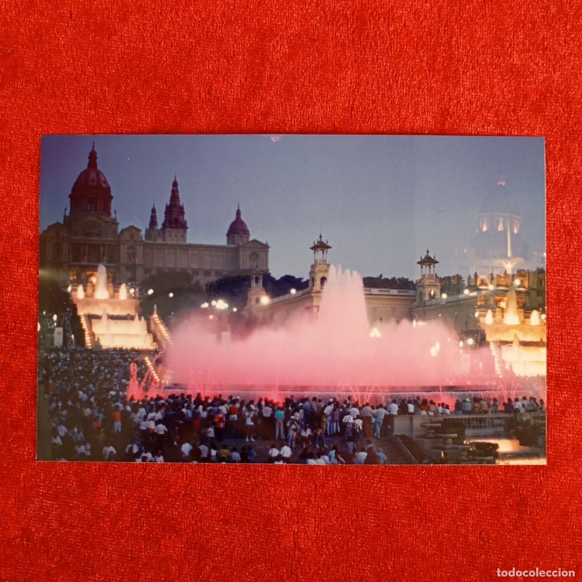 Fotograf&iacute;a antigua: ANTIGUA FOTOGRAFIA - FUENTES MONTJUIC - JUEGOS OL&Iacute;MPICOS - BARCELONA - 1992 - 140 X 90 MM / 5190