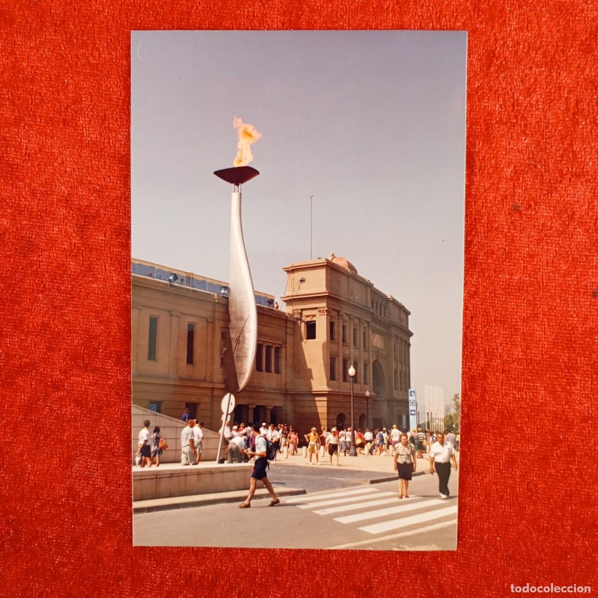 Fotograf&iacute;a antigua: ANTIGUA FOTOGRAFIA - PEBETERO OLIMPICO - ESTADIO OLIMPICO - BARCELONA - 1992 - 140 X 90 MM / 5193