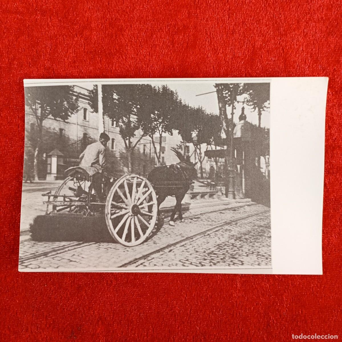 Fotograf&iacute;a antigua: ANTIGUA FOTOGRAFIA - RAMBLES DE BARCELONA - CARRUAJE - 1895 - 140 X 90 MM / 5202