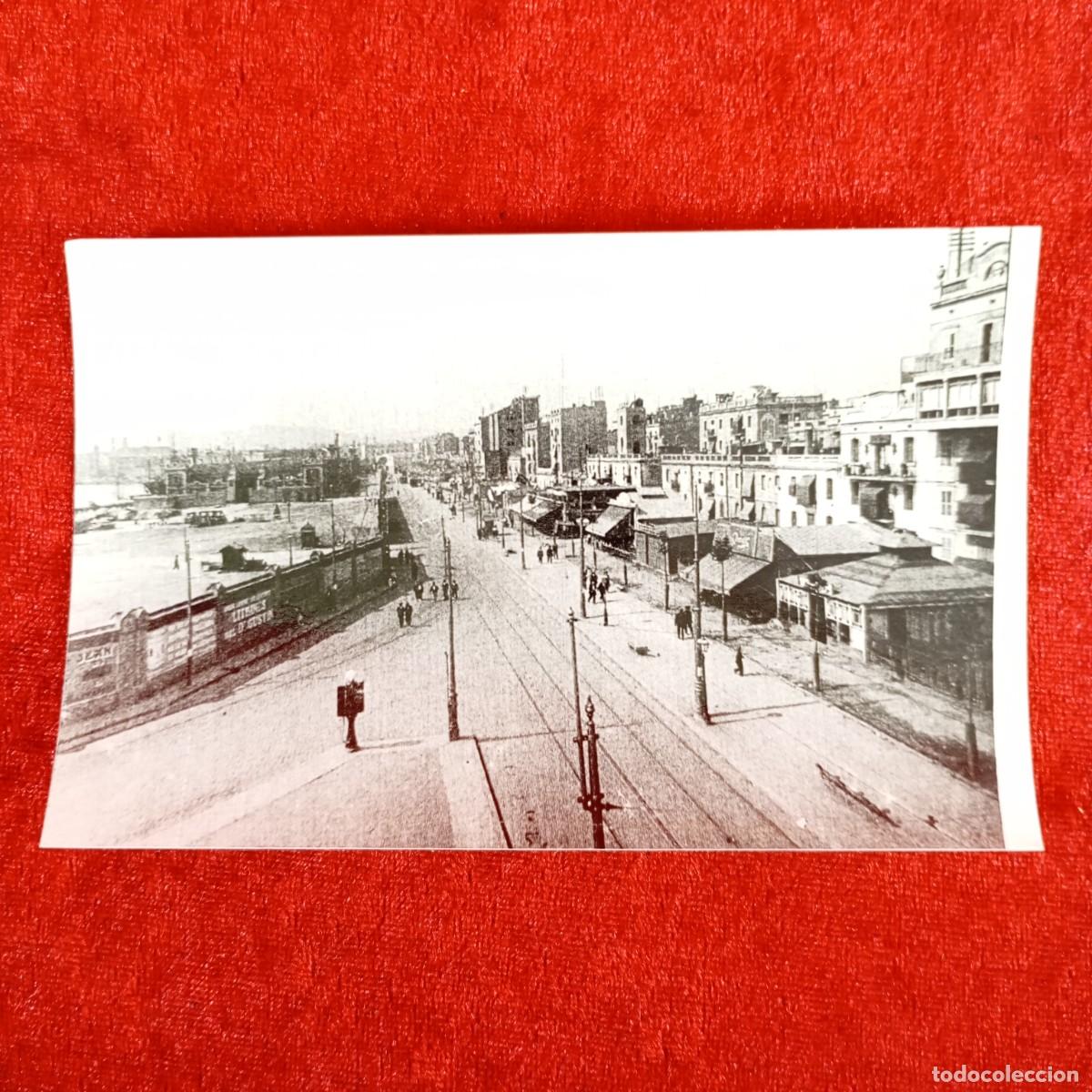 Fotograf&iacute;a antigua: ANTIGUA FOTOGRAFIA - PASEO NACIONAL - BARCELONETA - 140 X 90 MM / 5209