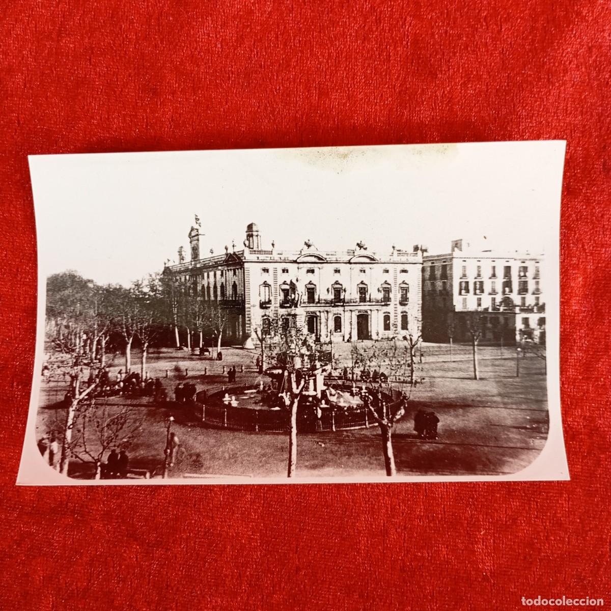 Fotograf&iacute;a antigua: ANTIGUA FOTOGRAFIA - PLA DEL PALAU - BARCELONA - 1860 - 140 X 90 MM / 5211