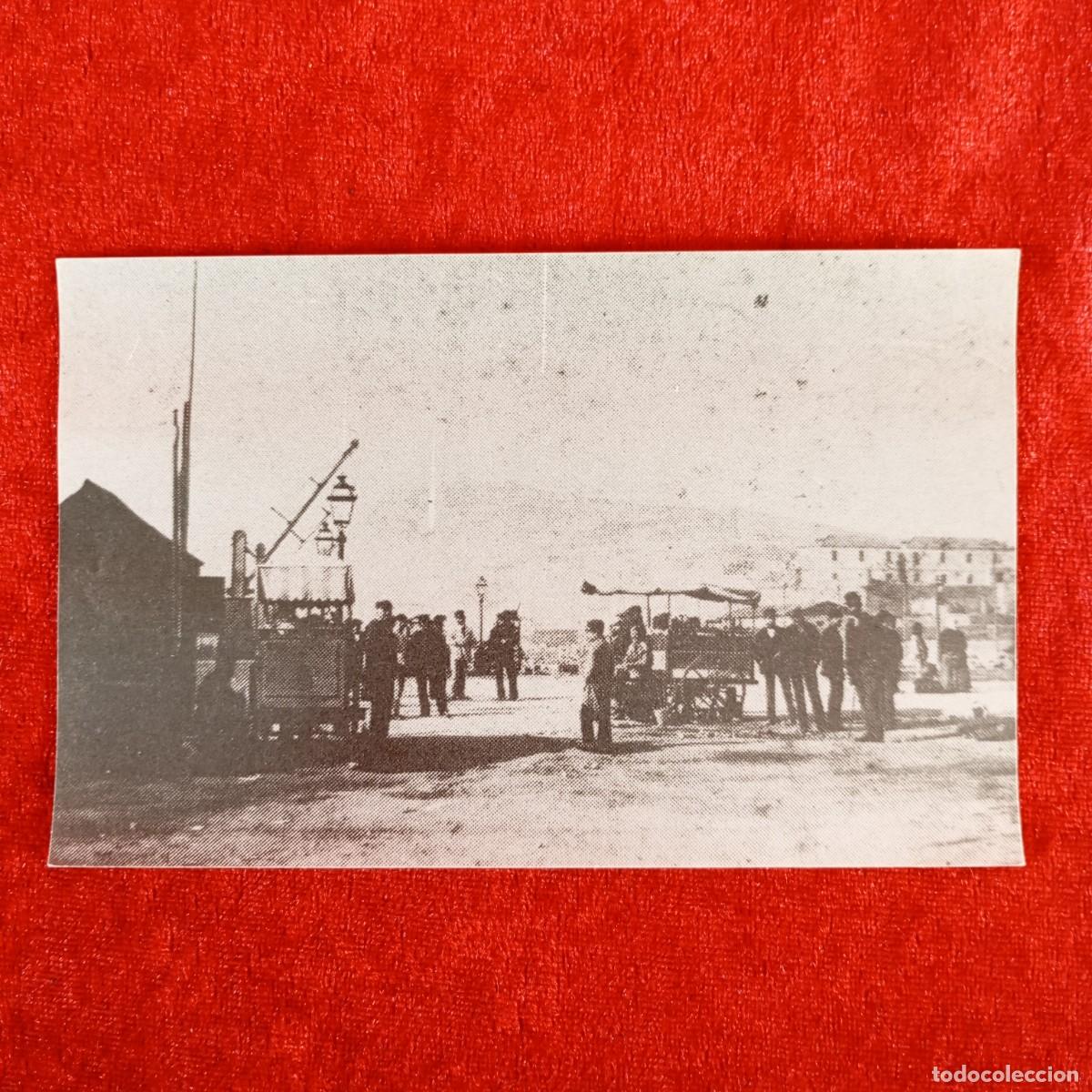 Fotograf&iacute;a antigua: ANTIGUA FOTOGRAFIA - PASEO NACIONAL - ASTILLERO - BARCELONETA - 140 X 90 MM / 5219