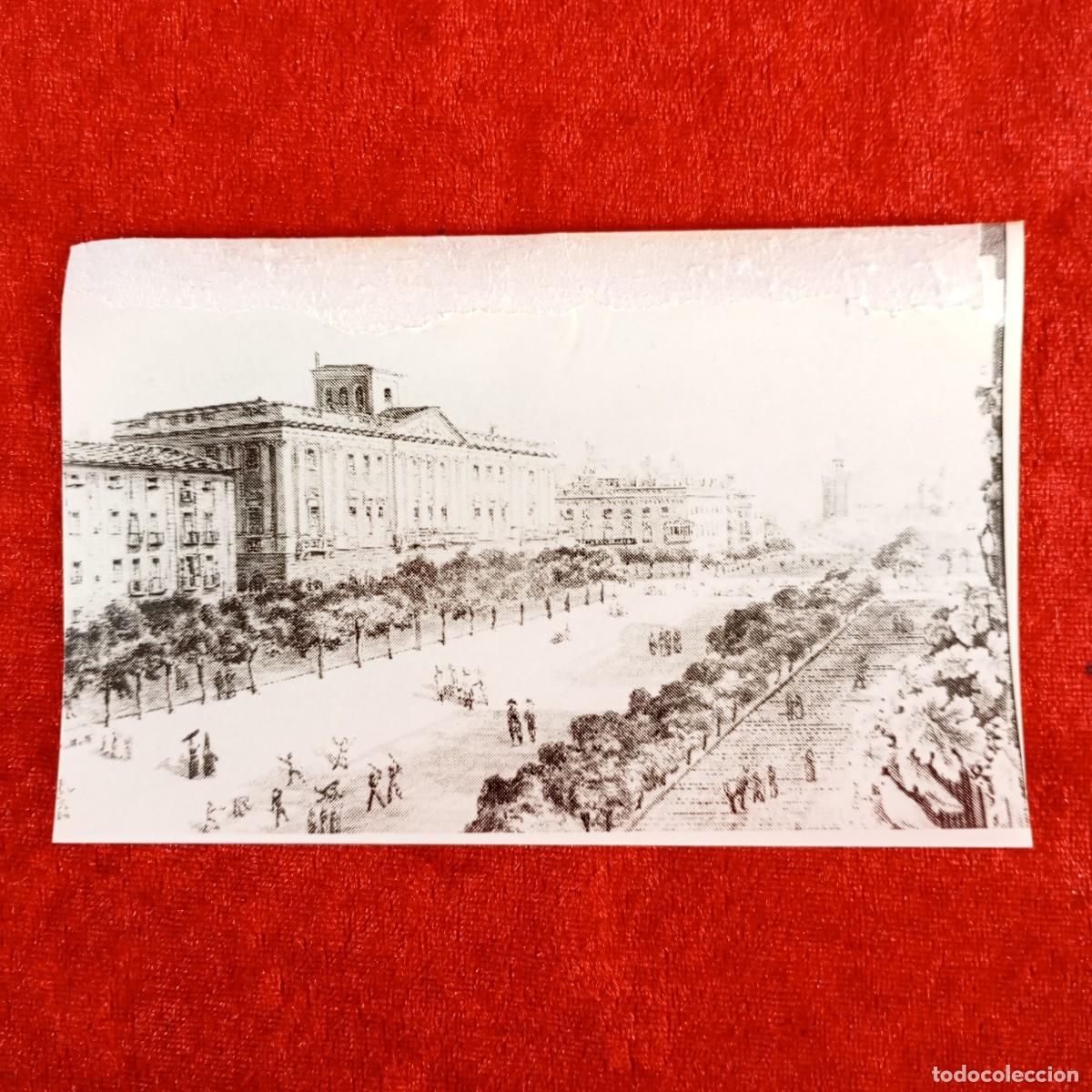 Fotograf&iacute;a antigua: ANTIGUA FOTOGRAFIA - PASEO ISABEL II - 1850 - CALLE DE BARCELONA - 140 X 90 MM / 5223