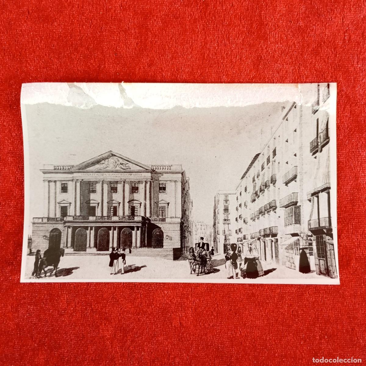 Fotograf&iacute;a antigua: ANTIGUA FOTOGRAFIA - LA LONJA EN EL PLAN DE PALACIO - ONOFRE ALSAMORA - 1830 - 140 X 90 MM / 5226