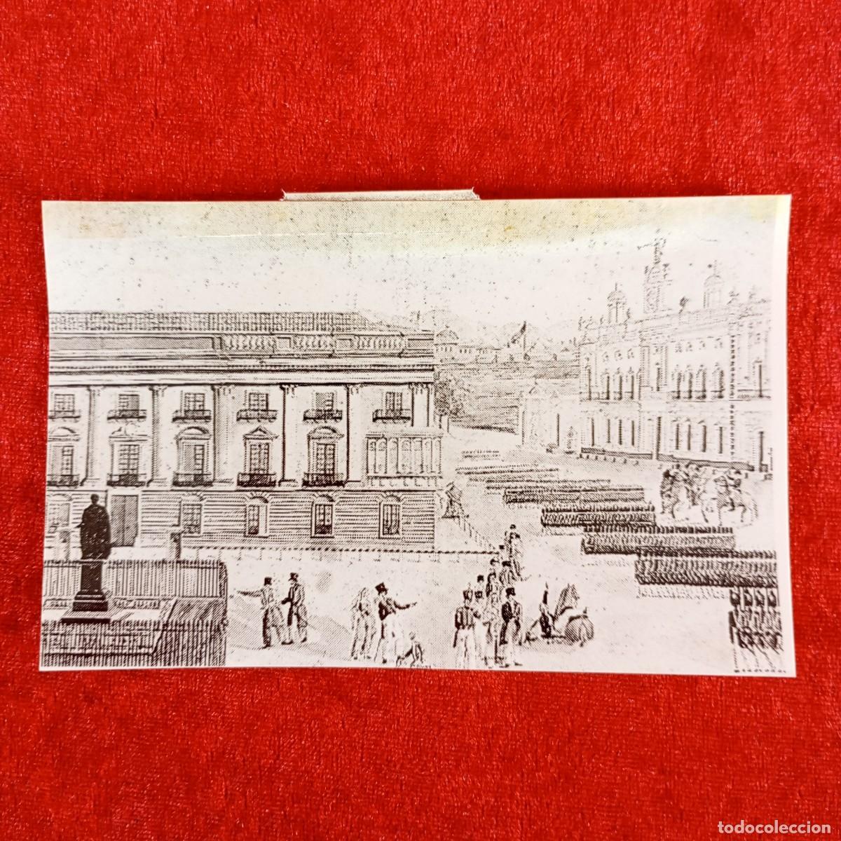 Fotograf&iacute;a antigua: ANTIGUA FOTOGRAFIA - PLAN DE PALACIO REAL Y ADUANA - 1831-35 - BARCELONA - 140 X 90 MM / 5230
