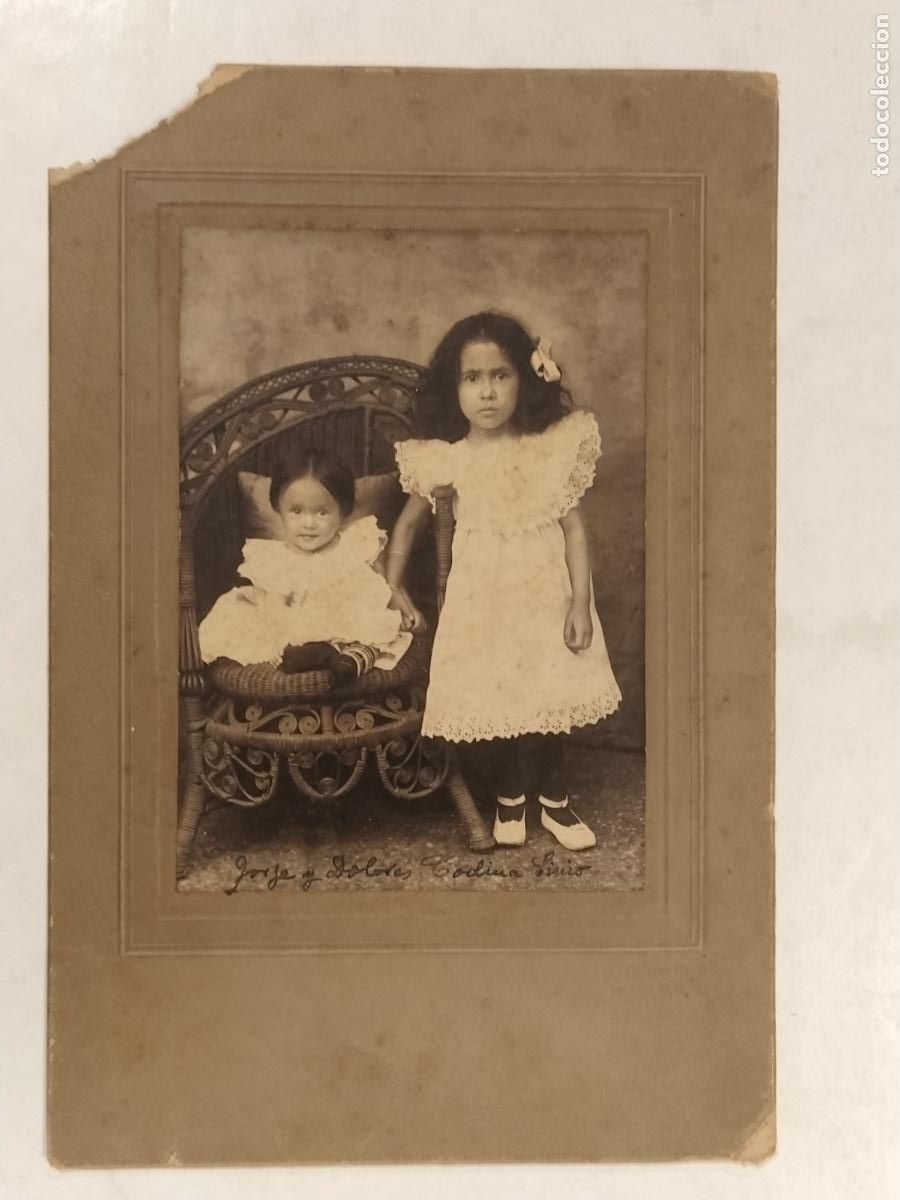 Fotograf&iacute;a antigua: JORGE Y DOLORES CODINA - FOTO C. GUERRERO , MANILA - FOTOGRAFIA ANTIGUA - (K-15.396)