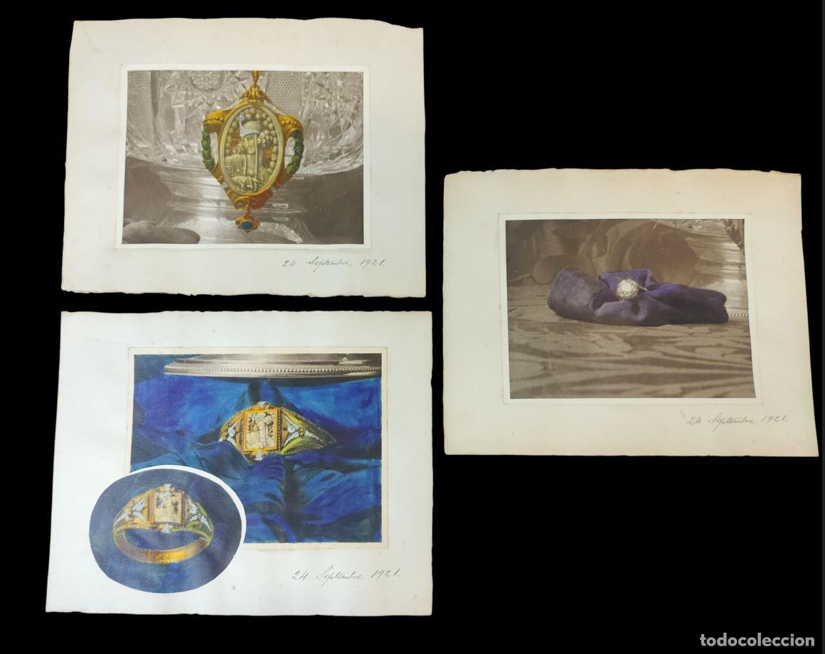 Fotograf&iacute;a antigua: LOTE DE PROYECTOS DE JOYER&Iacute;A MODERNISTA. DE FOTOGRAF&Iacute;AS COLOREADAS A MANO. SOBRE PAPEL. ESPA&Ntilde;A. 1921