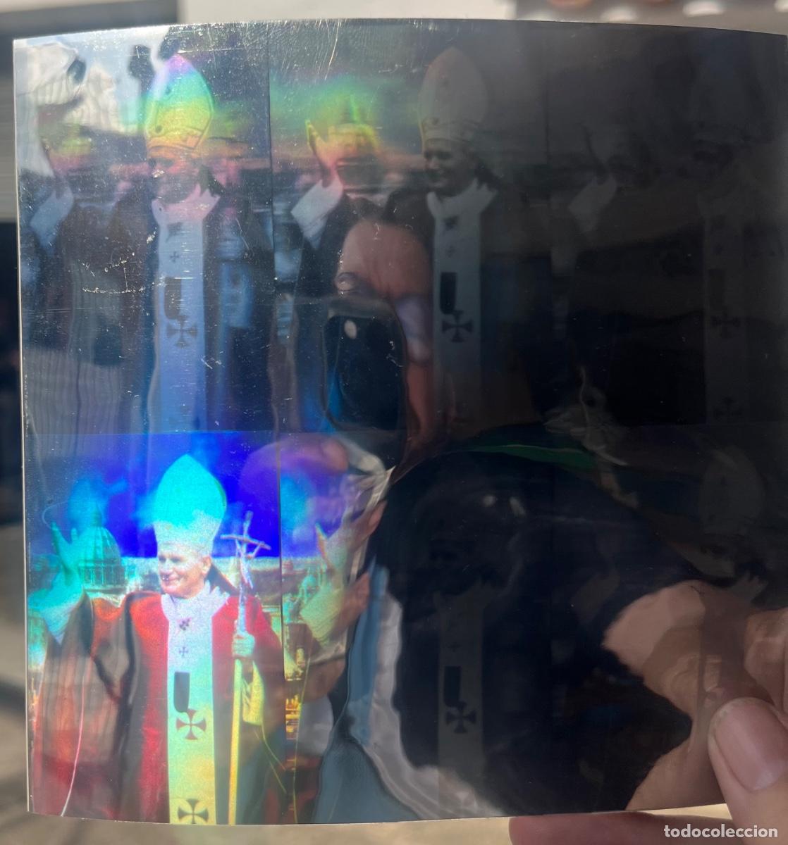 Fotograf&iacute;a antigua: HOLOGRAMA DEL PAP&Aacute; JUAN PABLO II.