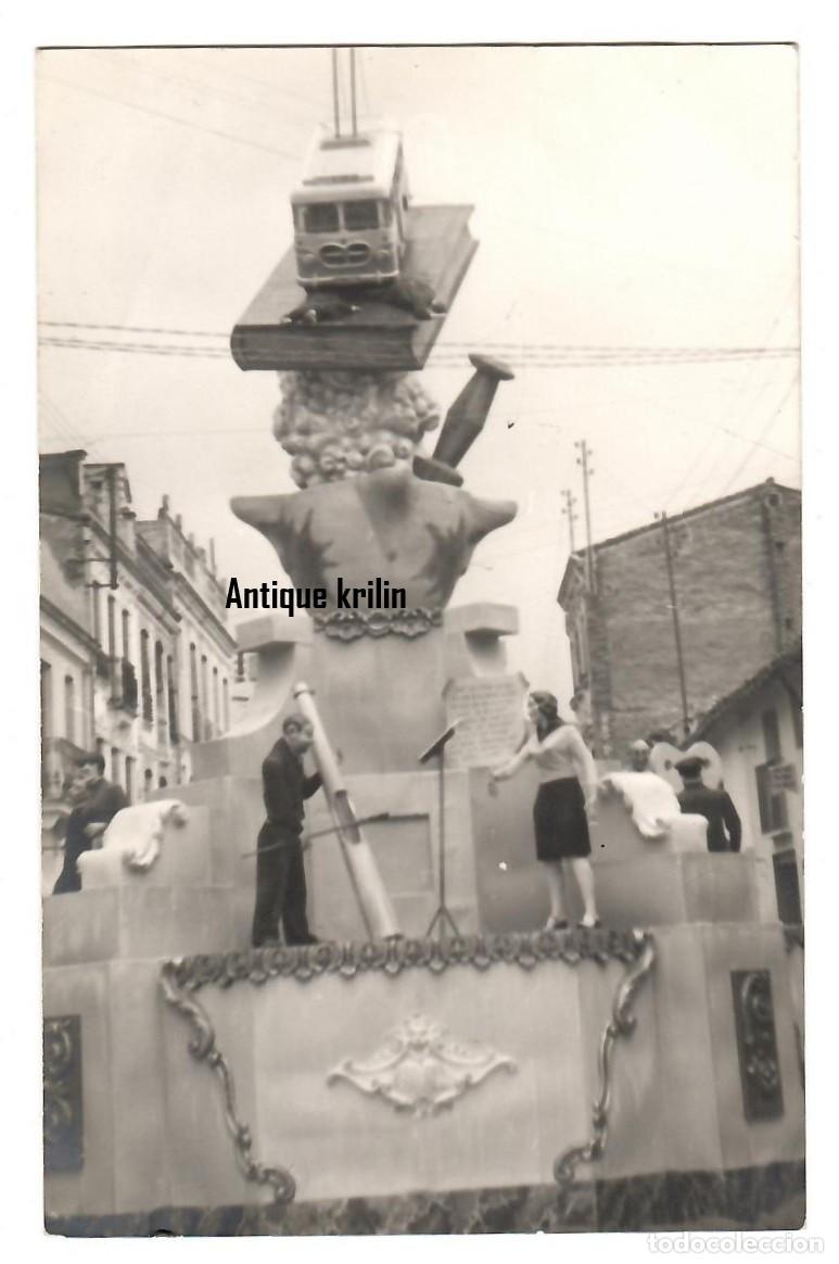 Fotograf&iacute;a antigua: CASTELLON / BURRIANA / FALLAS 1959 / FOTO PARIS 9X14