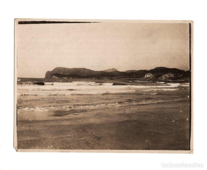 Fotograf&iacute;a antigua: PLAYA PAGUERA. MALLORCA. 12,7X9,8.