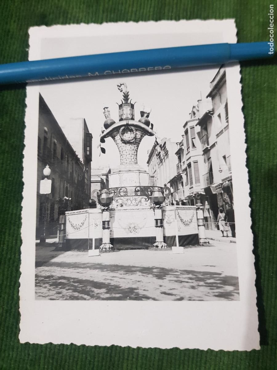 Fotograf&iacute;a antigua: GAYATA N&ordm;2 PLAZA DE LA PAZ-A&Ntilde;O 1946 -FOTOGRAFIA ORIGINAL
