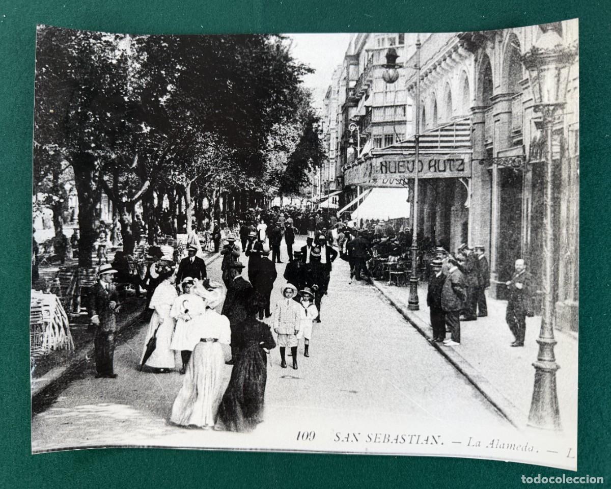 Fotograf&iacute;a antigua: P- FOTOGRAFIA DE GRAN TAMA&Ntilde;O DE SAN SEBASTIAN N&ordm; 109 LA ALAMEDA A&Ntilde;OS 20