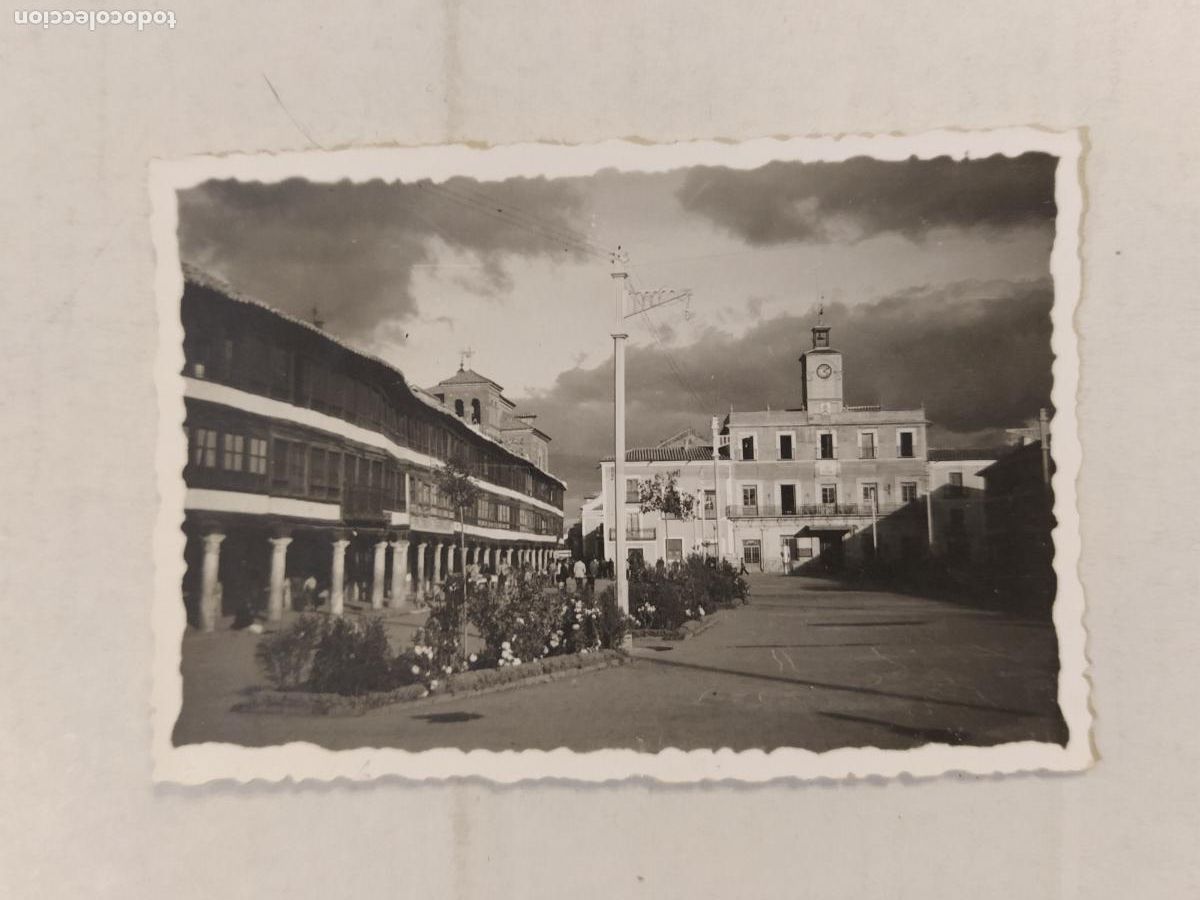 Fotograf&iacute;a antigua: ALMAGRO - PLAZA MAYOR - FOTO A. MERLO DELGADO - FOTOGRAFIA ANTIGUA -(116.179)