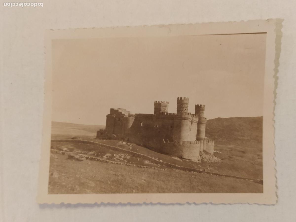 Fotograf&iacute;a antigua: MANZANARES EL REAL - FOTOGRAFIA ANTIGUA -(116.183)
