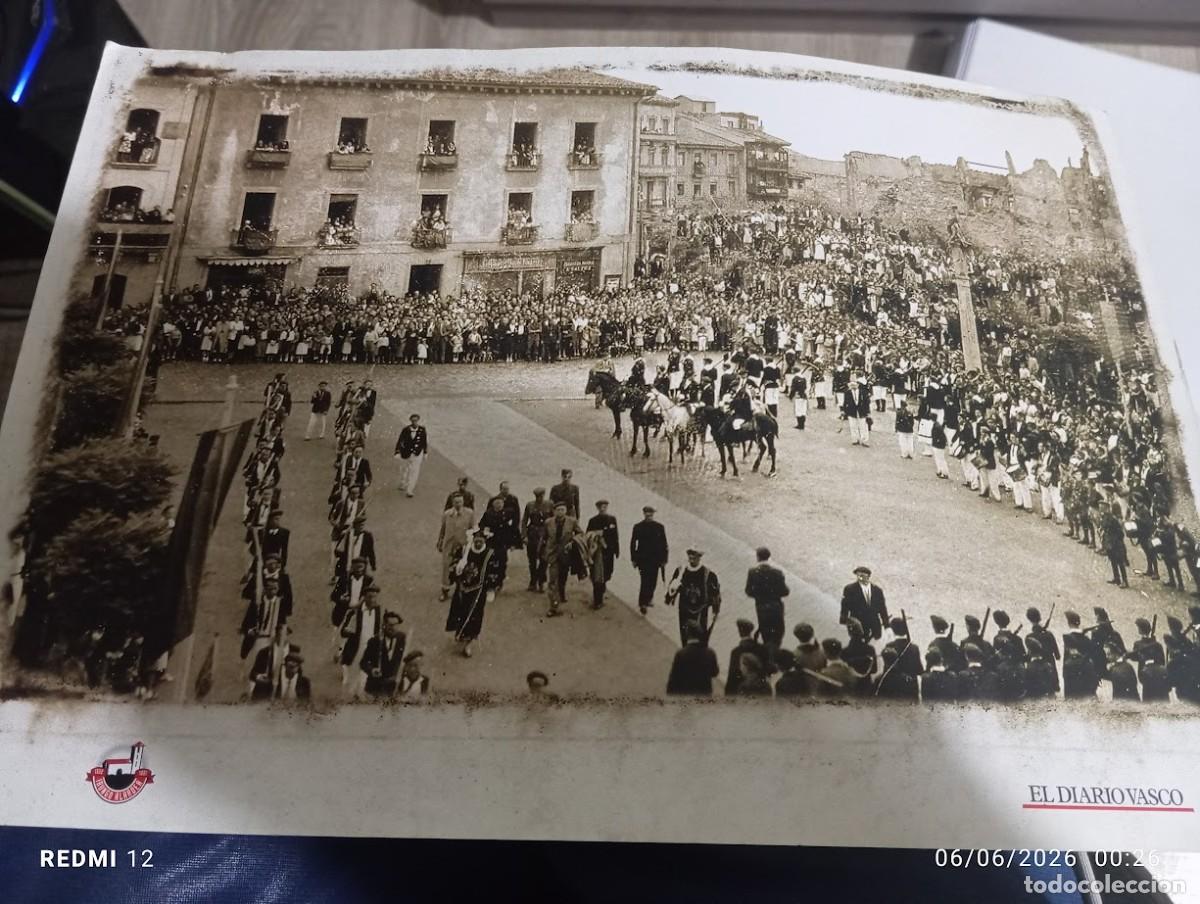 Fotograf&iacute;a antigua: FOTOGRAFIA EL DIARIO VASCO / ALARDE DE IRUN A&Ntilde;O 1939