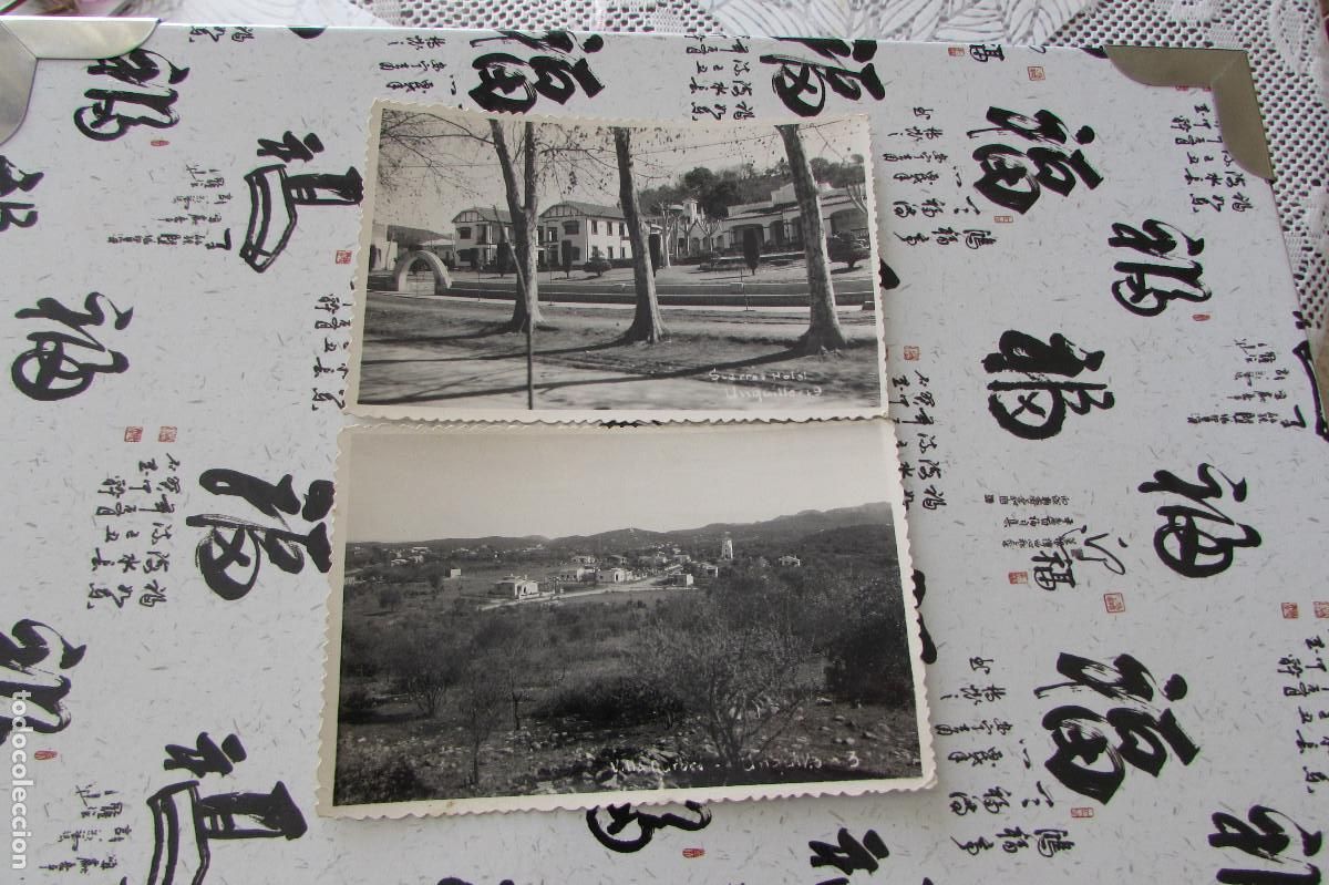 Fotograf&iacute;a antigua: 2 FOTOS CARTON SIN DETERMINAR...